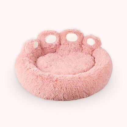 Bondly™ | Lit apaisant pour animaux de compagnie en forme de patte