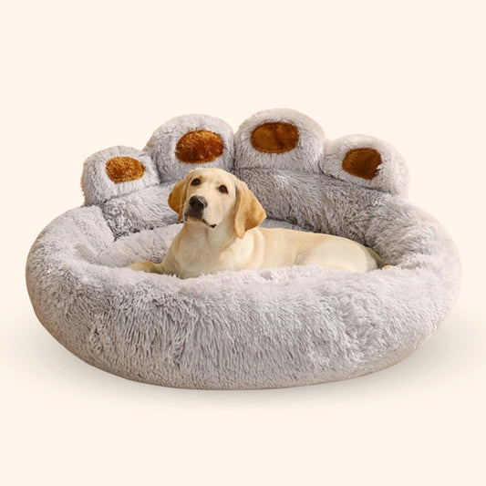Bondly™ | Paw-Shaped Calming Pet Bed