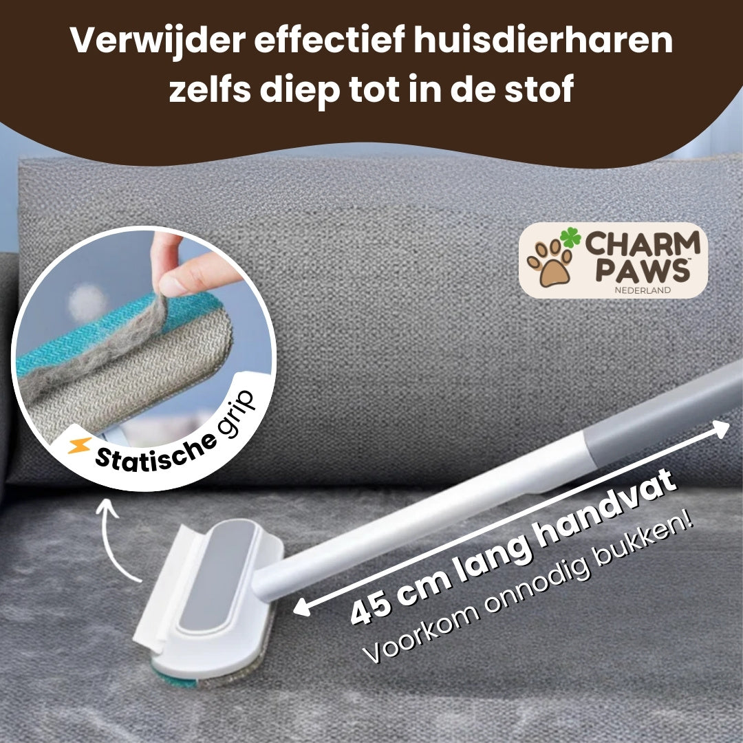 CharmPaws® MultiSwipe Pro | Épilateur 3-en-1 pour animaux de compagnie